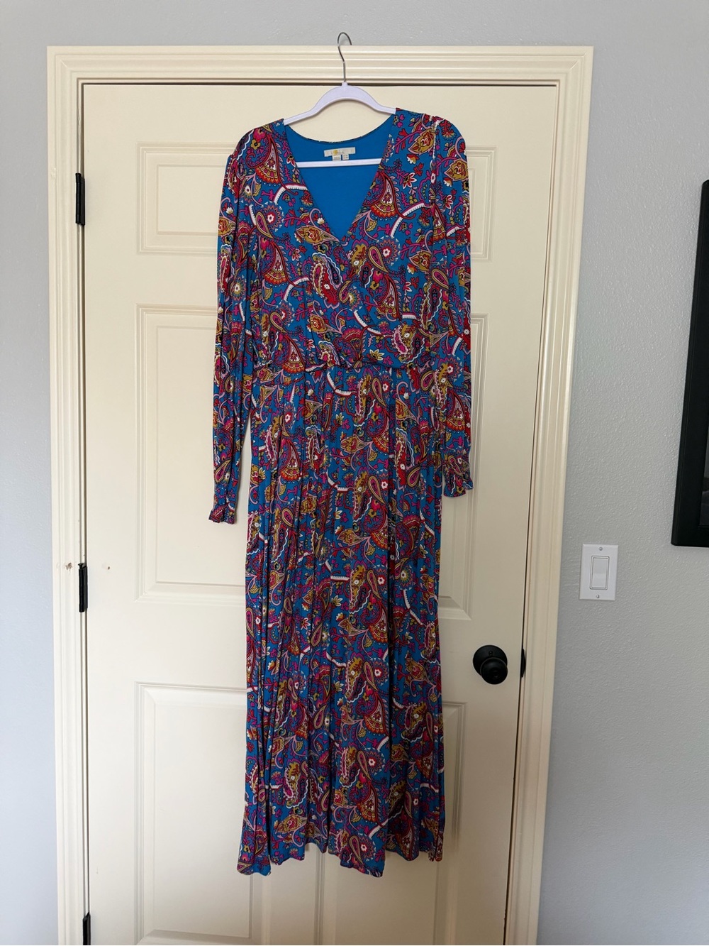 Boden Blue Multi Paisley Maxi Dress - Picture 2 of 7